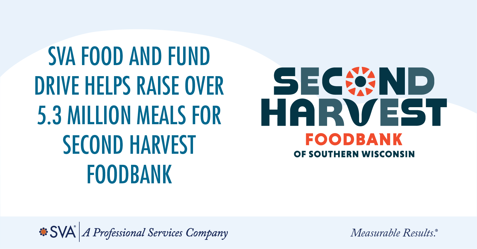 SVA's Food and Fund Drive Raises Over 5.3 Million Meals