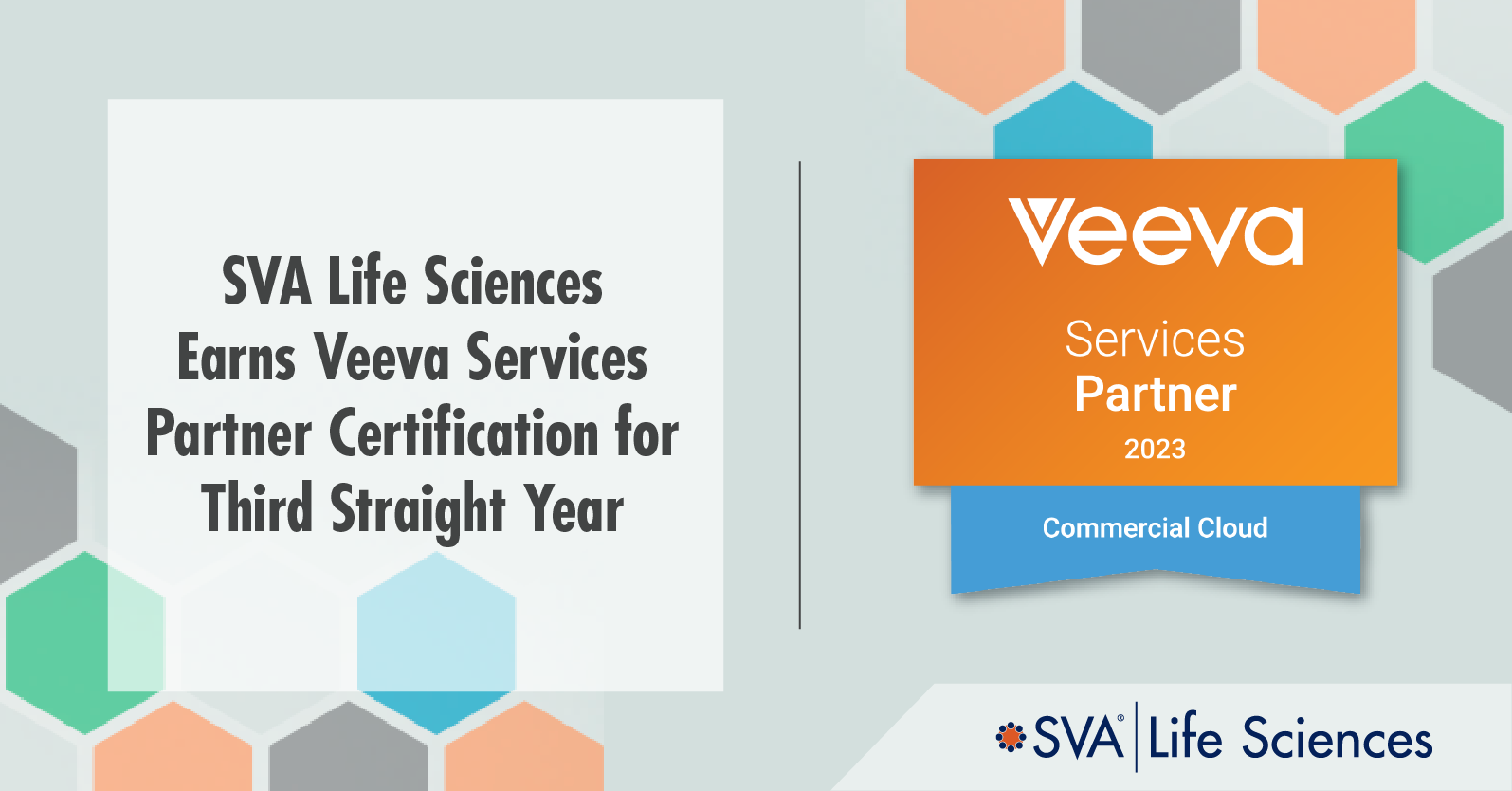 SVA Life Sciences Earns Veeva Services Partner Certification for Third Straight Year